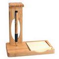 Eco Friendly Bamboo Magnetic Pen and Holder (Screened)